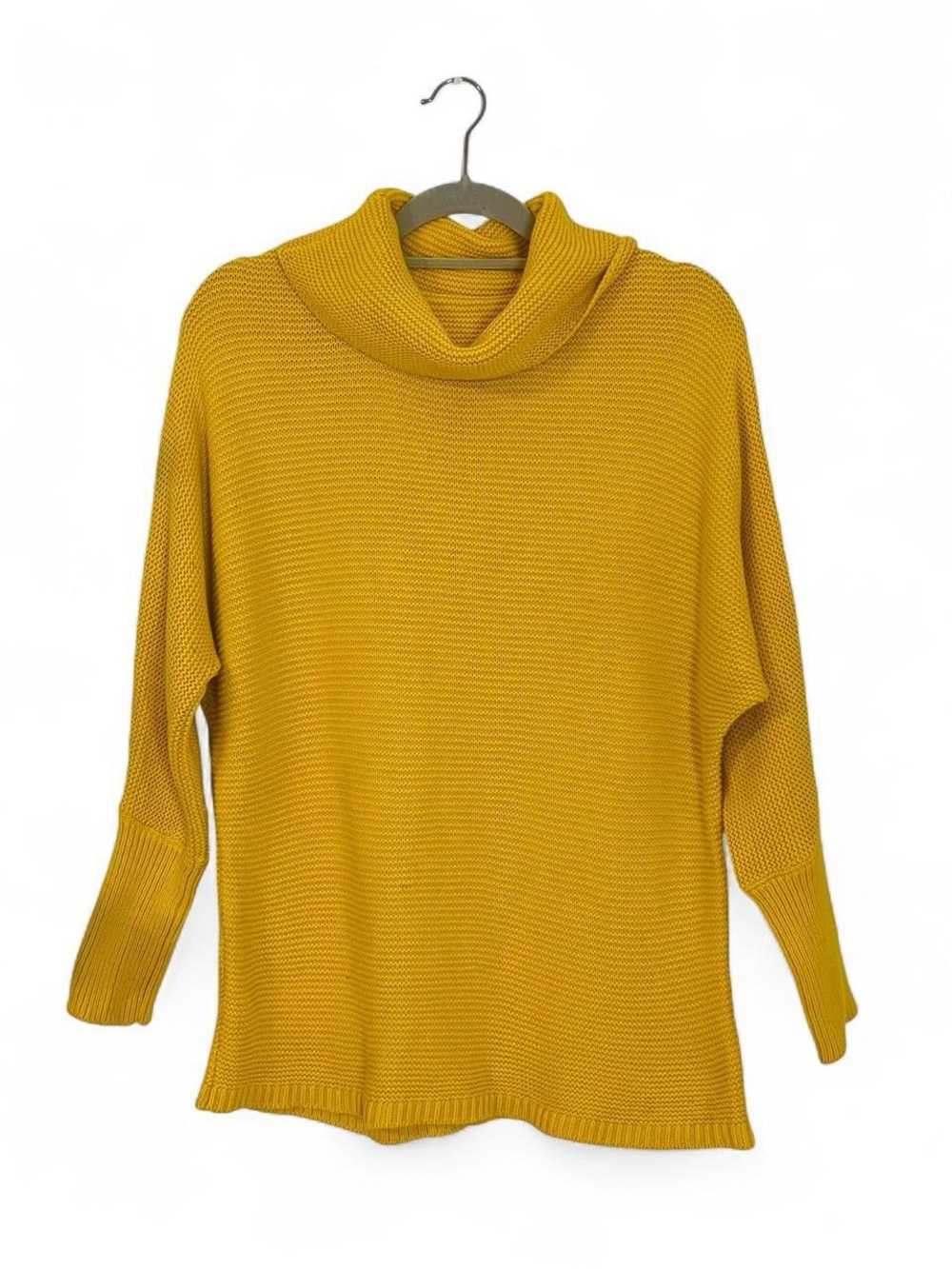 Neon Yellow Crazy8 Cowl Neck Sweater